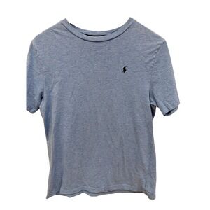 Polo Ralph Lauren Men's Blue Crew Neck T Shirt Short Sleeve Pony Logo XL